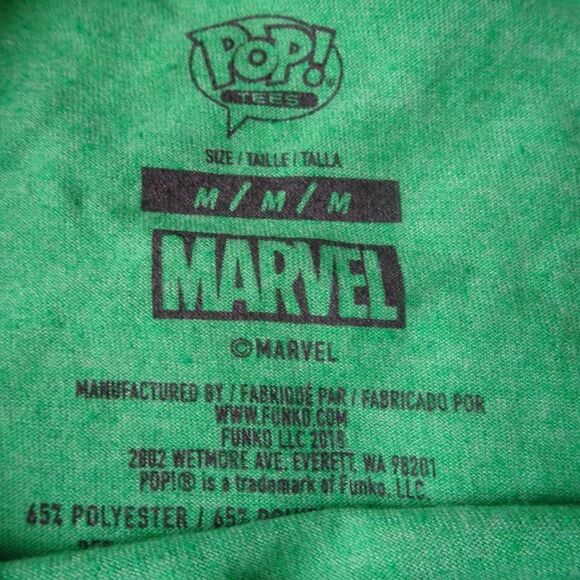 Pop! Tees Marvel The Incredible Hulk Shirt Size M - Picture 6 of 9